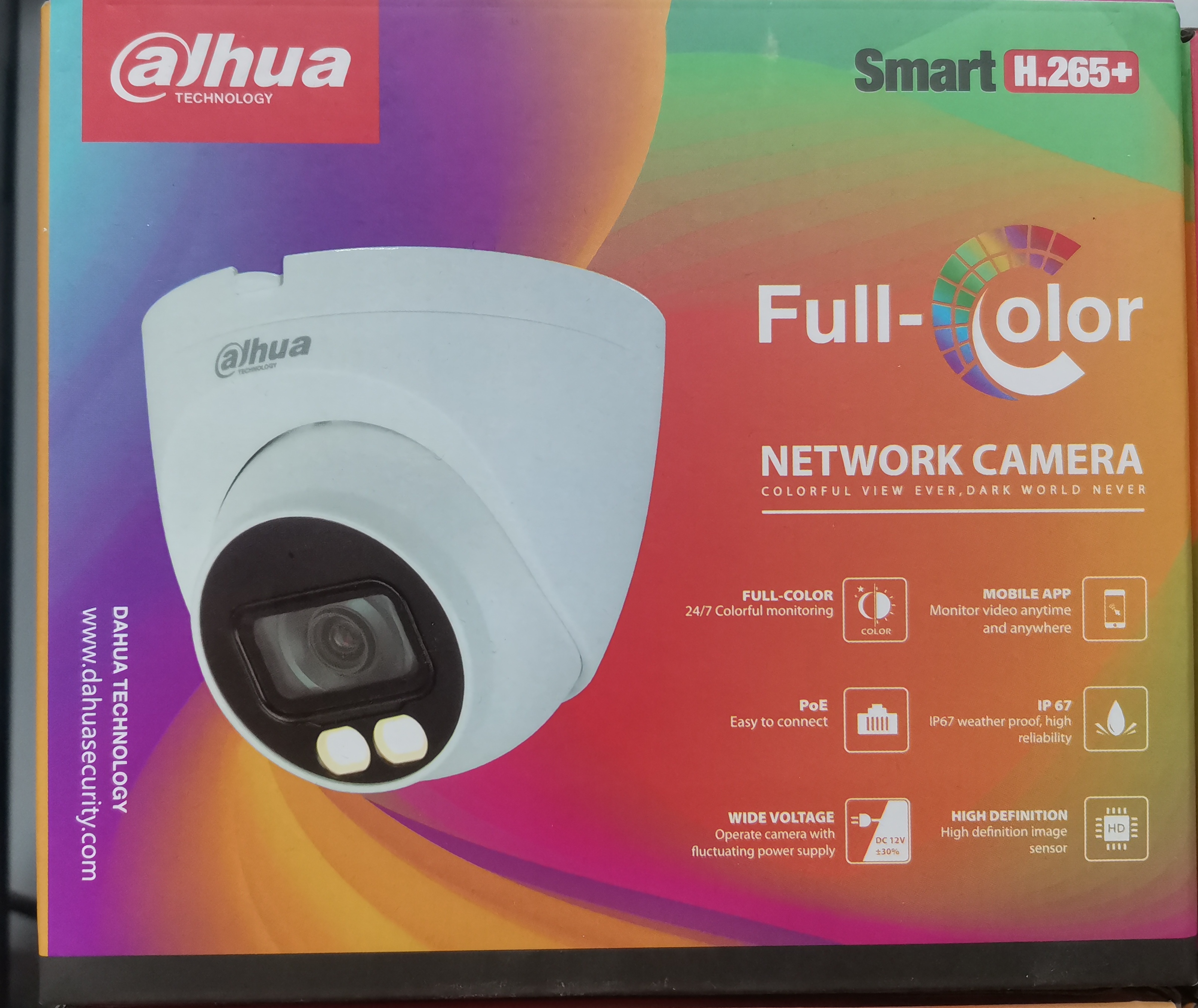دوربین مداربسته دام داهوا  مدل  DH-IPC-HDW2439TP-AS-LED-S2